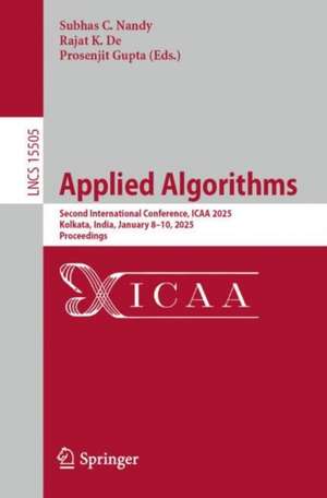 Applied Algorithms de Subhas C. Nandy