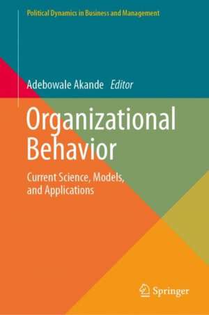 Organizational Behavior de Adebowale Akande