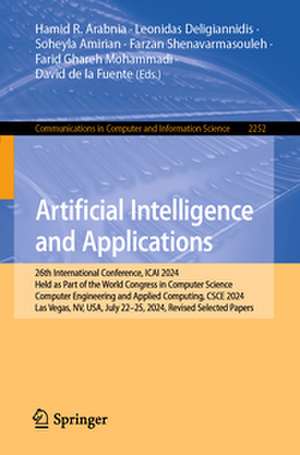 Artificial Intelligence and Applications de Hamid R. Arabnia