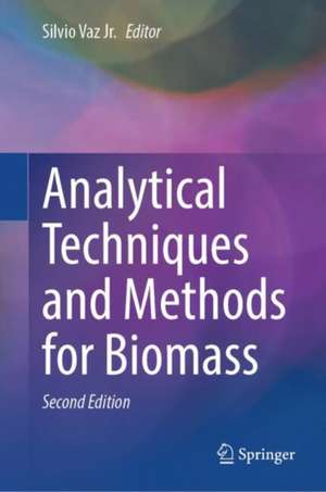 Analytical Techniques and Methods for Biomass de Silvio Vaz Jr.