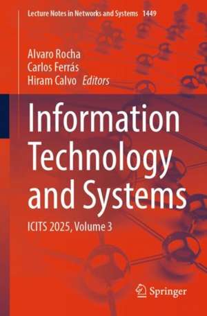 Information Technology and Systems de Alvaro Rocha