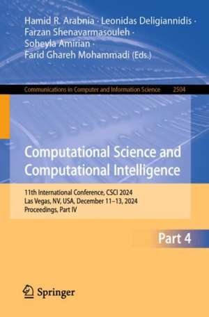 Computational Science and Computational Intelligence de Hamid R. Arabnia