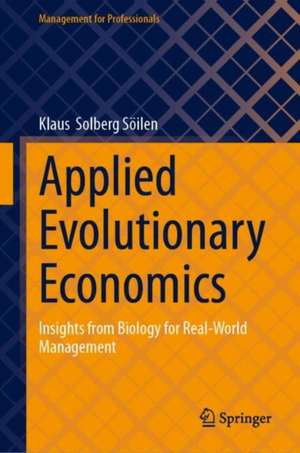 Applied Evolutionary Economics de Klaus Solberg Söilen