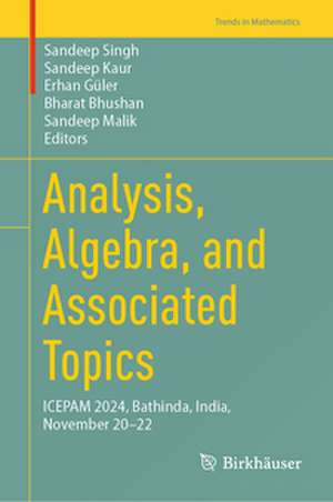 Analysis, Algebra, and Associated Topics de Sandeep Singh