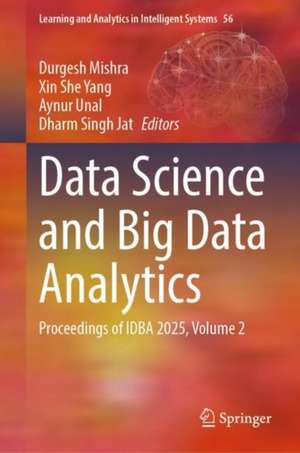 Data Science and Big Data Analytics de Durgesh Mishra