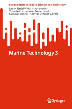 Marine Technology 3 de Raden Sjarief Widjaja