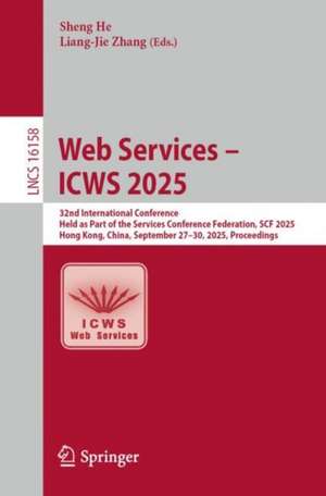 Web Services - ICWS 2025 de Sheng He