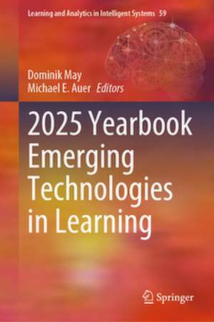 2025 Yearbook Emerging Technologies in Learning de Dominik May