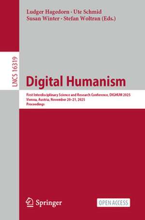 Digital Humanism de Ludger Hagedorn