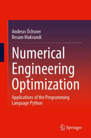 Numerical Engineering Optimization de Andreas Ochsner