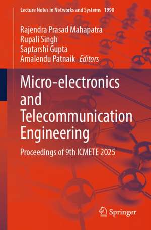 Micro-electronics and Telecommunication Engineering de Amalendu Patnaik