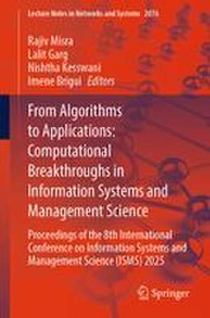 From Algorithms to Applications: Computational Breakthroughs
