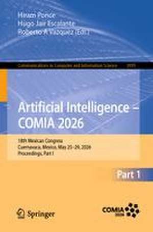 Artificial Intelligence - COMIA 2026 de Hiram Ponce