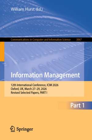 Information Management de William Hurst