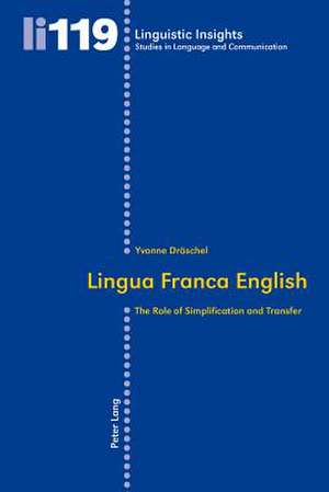 Lingua Franca English de Yvonne Dröschel