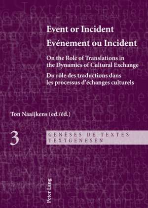 Event or Incident. Evenement Ou Incident