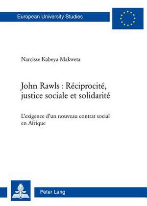 John Rawls de Kabeya Makweta, Narcisse