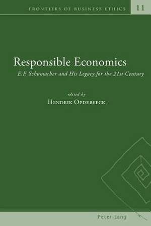 Responsible Economics de Hendrik Opdebeeck