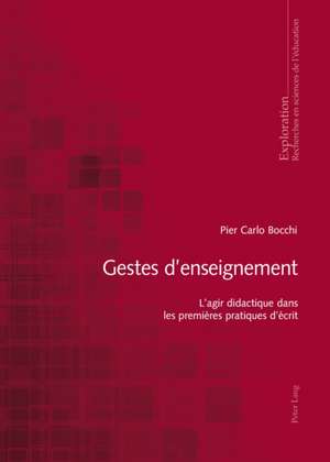 Gestes D'Enseignement: Sexo, Politica y Religion de Pier Carlo Bocchi