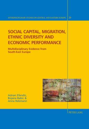 Social capital, migration, ethnic diversity and economic performance de Anna Rebmann