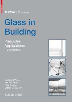 Glass in Building: Principles, Applications, Examples de Bernhard Weller