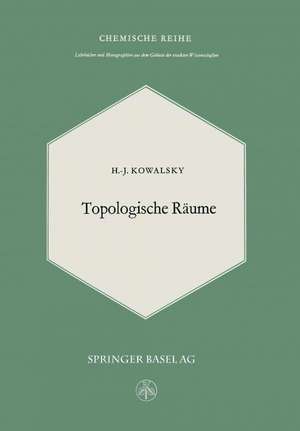 Topologische Räume de H.J. Kowalsky