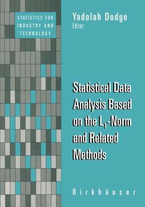 Statistical Data Analysis Based on the L1-Norm and Related Methods de Yadolah Dodge