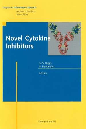 Novel Cytokine Inhibitors de Gerry A. Higgs