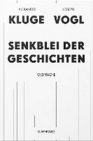 Senkblei der Geschichten de Joseph Vogl