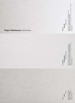 Roger Boltshauser—Response de Galerie d'Architecture de Paris