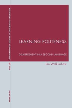 Learning Politeness de Ian Walkinshaw