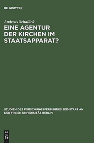 Eine Agentur der Kirchen im Staatsapparat? de Andreas Schalück