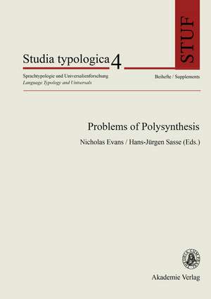 Problems of Polysynthesis de Nicholas Evans