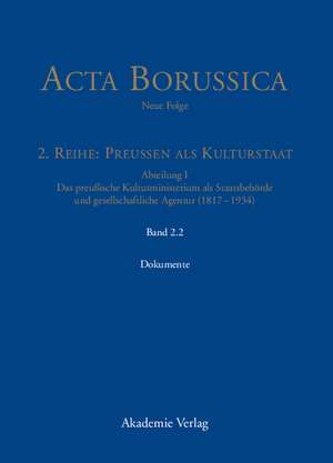 Das Kultusministerium auf seinen Wirkungsfeldern Schule, Wissenschaft, Kirchen, Künste und Medizinalwesen – Dokumente de Berlin-Brandenburgische