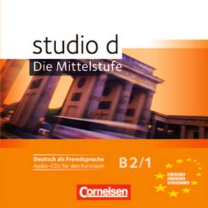 studio d: Die Mittelstufe B2/1 Audio-CDs de Hermann Funk