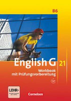 English G 21. Ausgabe B 6. Workbook mit Audios online de Jennifer Seidl