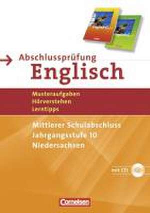 English G 21. 10. Schuljahr. Abschlussprüfung Englisch. Arbeitsheft mit Lösungsheft und Hör-CD. Sekundarstufe I Niedersachsen. de David Christie