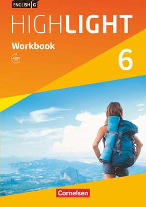 English G Highlight Band 6: 10. Schuljahr - Hauptschule - Workbook mit Audios online de Gwen Berwick