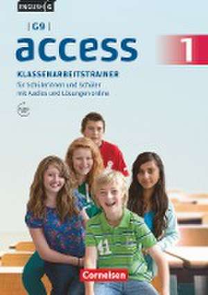 English G Access - G9 - Band 1: 5. Schuljahr - Klassenarbeitstrainer mit Audios und Lösungen online de Bärbel Schweitzer