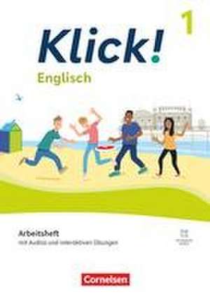 Klick! Band 1: 5. Schuljahr. Englisch - Arbeitsheft mit Audios und interaktiven Übungen de Petra Spengler