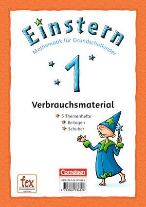 Einstern 01. Themenhefte 1-5 und Kartonbeilagen im Schuber de Roland Bauer