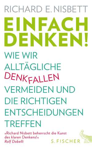 Einfach denken! de Richard Nisbett