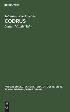 Codrus de Johannes Kerckmeister