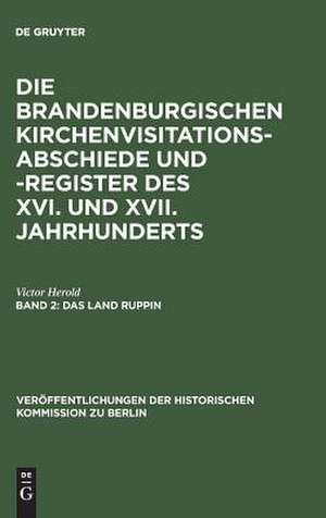 Das Land Ruppin de Victor Herold