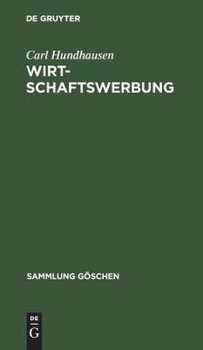 Wirtschaftswerbung de Carl Hundhausen