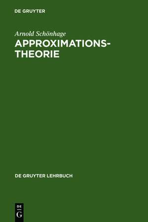 Approximationstheorie de Arnold Schönhage