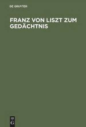 Franz von Liszt zum Gedächtnis: Zur 50. Wiederkehr seines Todestages am 21. Juni 1919