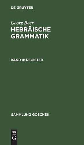 Register de Georg Beer