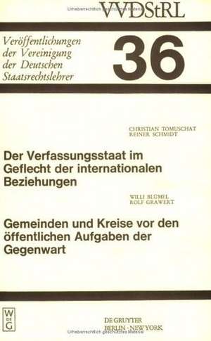 Unternehmen und Unternehmer in der verfassungsrechtlichen Ordnung der Wirtschaft. Der Schutz der Allgemeinheit und der individuellen Rechte durch die polizei- und ordnungsrechtlichen Handlungsvollmachten der Exekutive: Berichte und Diskussionen auf der Tagung der Vereinigung der Deutschen Staatsrechtslehrer in Heidelberg vom 6. bis 9. Oktober 1976 de Peter Saladin