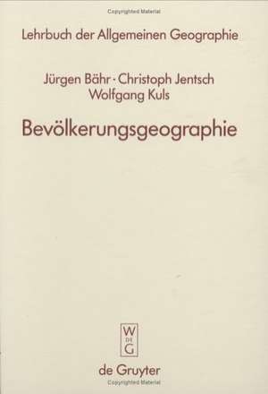 Bevölkerungsgeographie de Jürgen Bähr